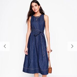 Boden sleeveless midi dress